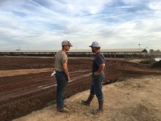 Jon and Jack at Future Robotic Barn Site